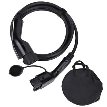 Imagem de Tbest Carregador EV, J1772 EV Cabo de Extensão de Carregamento 16 Pés 32A Substituição Resistente do Cabo de Extensão de Carregamento de Veículo Elétrico para R1T