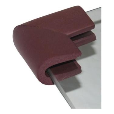 Imagem de Cantoneira Mesa Vidro Protetor Quina Canto Bebê C/4un Espuma - I Love 