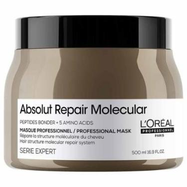 Imagem de Máscara de Tratamento L'Oréal Professionnel Absolut Repair Molecular 500ml-Unissex