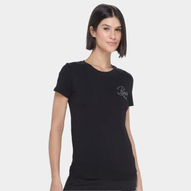 Imagem de Camiseta Puma Script Feminina-Feminino