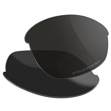 Imagem de Vaep Lentes de reposição de policarbonato para óculos de sol Oakley Half Jacket 2.0 OO9144 - Preto polarizado