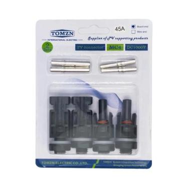 Imagem de Conectores Solares TOMZN 1000V 1500V 32A 45A (Conjunto Com 2) Para Pai
