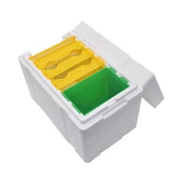 Imagem de Caixa De Criação De Abelhas Rainhas Em Espuma, Colmeia De Acasalamento