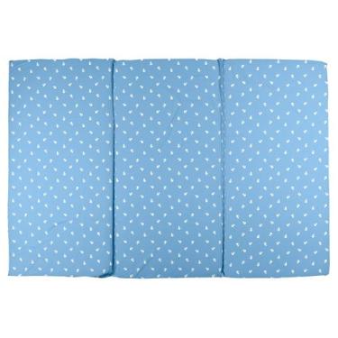 Imagem de Colchonete Dobrável para Berço Portátil 90cm x 1,10 m Bublim, Carrinho