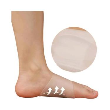 Imagem de Palmilhas Esportivas Unissex Com Suporte Para Arco Para Pés Planos, Fu