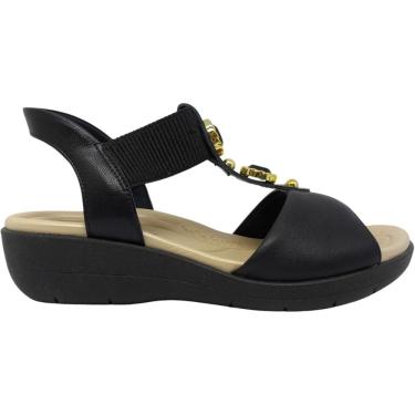 Imagem de Sandália Confort Feminina Casual Dia a Dia Passeio Trabalho Palmilha Anatômica Hello Fascite Piccadilly 239033