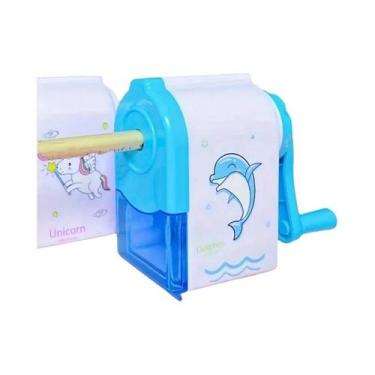 Imagem de Apontador De Lápis Mecânico Com Formato De Unicórnio E Golfinho, 1-2 P