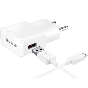 Imagem de Kit Carregador USB com Cabo para Samsung Galaxy V8 Banco