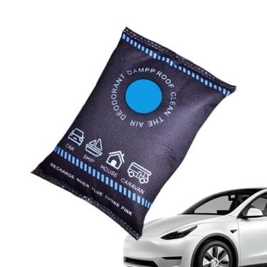 Imagem de Desumidificador de carro | Contas de silicone dessecantes à prova de vazamento, absorvente de umidade reutilizável - para armário porão garagem caixas de armazenamento de sacolas domésticas