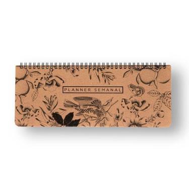 Imagem de Planner Permanente Office Kraft Semanal 30x11,5 Botânica - Cicero