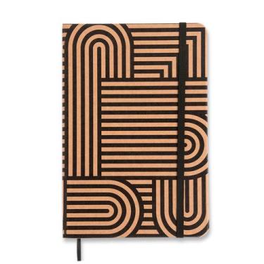 Imagem de Caderneta Kraft Sem Pauta 14x21 Curvas - Cicero