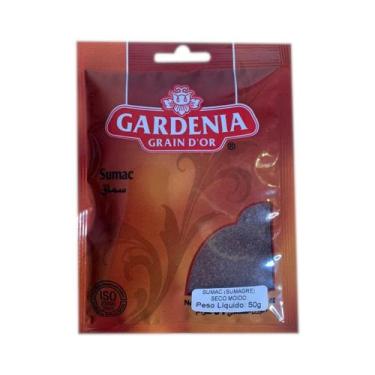 Imagem de Sumac (Sumagre) Seco Moído 50g Gardenia - Não Contém Glúten - Gardenia
