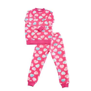 Imagem de Conjunto Soft Menino,menina manga longa, pijama roupa infantil em soft Petenatti, ideal para o inverno, confortável e aconchegante, TAM. 00 a 8.