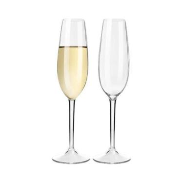 Imagem de Conjunto De 2 Ou 4 Taças De Champanhe De Plástico Tritan Inquebráveis 