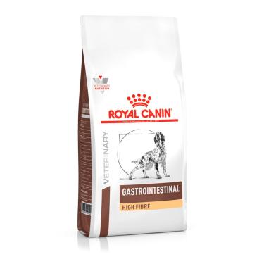 Imagem de Ração Seca Veterinary Diet Gastrointestinal High Fibre para Cães Adultos 2Kg Royal Canin