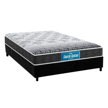 Imagem de Cama Box Casal: Colchão Anatômico Probel D28/Ep Guarda Costas Prómiddle + Base Black(138X188)