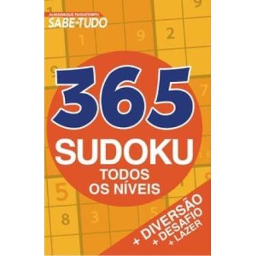 Imagem de Livro - Almanaque Passatempo - Sabe tudo - 365 Sudoku - Todos os nívei