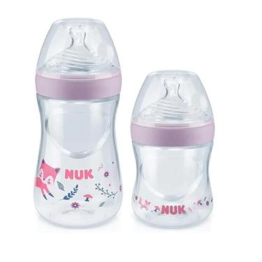 Imagem de Kit Mamadeira Essence Smart Flow 150ml + 270ml Lilás Nuk