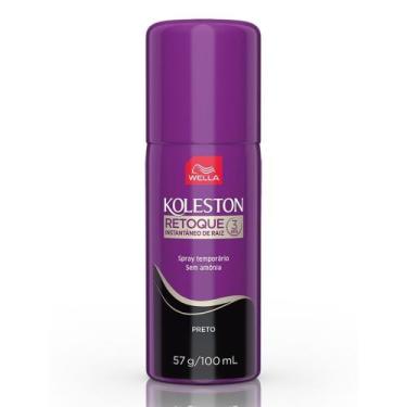 Imagem de Retoque Raiz Capilar Koleston Instantâneo Preto 100ml