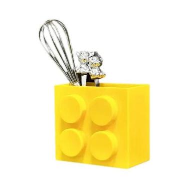 Imagem de Organizador Magnético De Parede Para Geladeira: Suporte Para Blocos De