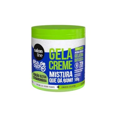 Imagem de Salon Line, Gel&Creme, #todecacho, Fixação Ultra Extraordinária, Vegana - Para Cabelos Ondulados, Cacheados e Crespos