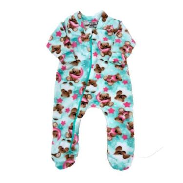 Imagem de Macacão Bebê Soft Pettenati Inverno Com Zíper Quentinho, Ursos estrela