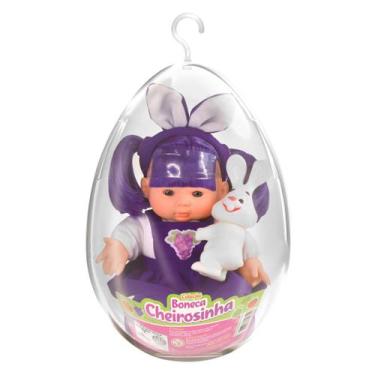 Imagem de Boneca Cheirosinha No Ovo - Lider Brinquedos - Apolo Brinquedos, Uva