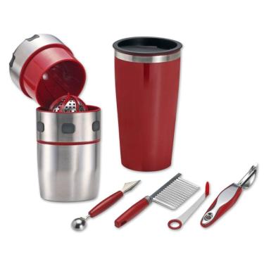 Imagem de Espremedor Amassador Cortador de Frutas e Verduras Inox