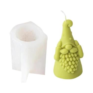 Imagem de Molde De Silicone 3D De Anão Para Velas, Gesso E Resina, Decoração Art