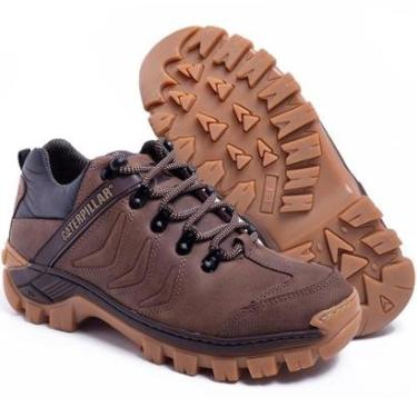 Imagem de Bota Coturno Adventure San DIego Couro Legítimo Trabalho Segurança Trilha Sola Gel-Unissex