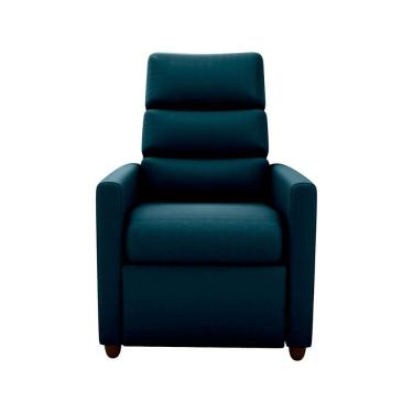 Imagem de Poltrona Do Papai Reclinável Turin Suede Petróleo Matrix
