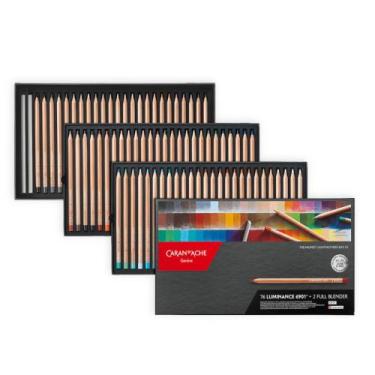 Imagem de Lápis de Cor Caran D'ache Luminance com 76 Cores - CARAN DACHE