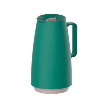 Imagem de Bule Térmico Tramontina Exata Verde com Ampola de Vidro 500ML, 500ml, 