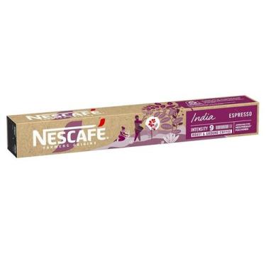 Imagem de Café Nescafé Farmers Origins India 10 Cápsulas 100% Arábica