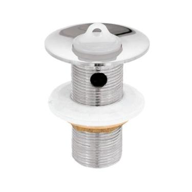 Imagem de Válvula p/Lavatório c/Ladrão e c/Arruela Acetal Cromada DN25 Romar - R