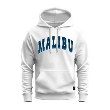 Imagem de Moletom Canguru Blusa De Frio Confortável Estampado Malibu-Unissex