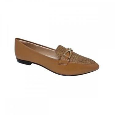 Imagem de Sapatilha Light Gel 574.6017 Camel Feminino-Feminino