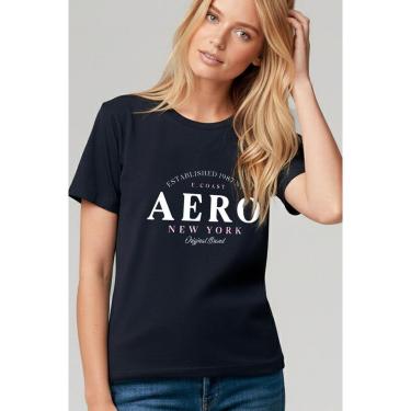 Imagem de Camiseta Manga Curta Feminina Silkada Aéropostale-Feminino