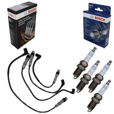 Imagem de Kit Cabos E Velas Bosch Fox Gol/Voyage/Saveiro 1.0 1.6 8v Flex SP30/F0