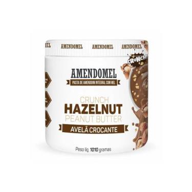Imagem de Pasta de Amendoim - 1010g Chocolate Branco Cacau c/ Avelã Crocante - A