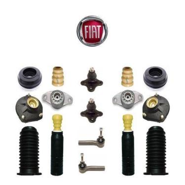 Imagem de Kit Amortecedor Batente Tras Diant Pivo Terminal Punto Linea - QualyKi