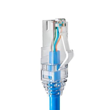 Imagem de Patch Cord Sohoplus U-UTP Cat.5e CMX T568A-B 5M para Rede Até 1000 Mbps com Contatos Ba...