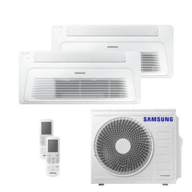 Imagem de Ar Condicionado Multi Bi Split K7 1V Samsung Wind Free 24000 BTU (1x12