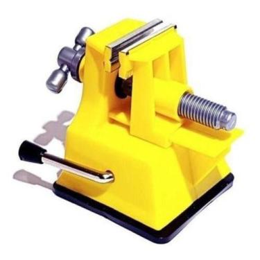 Imagem de Mini torno morsa de bancada 35mm com ventosa tipo goot st-80 completa 