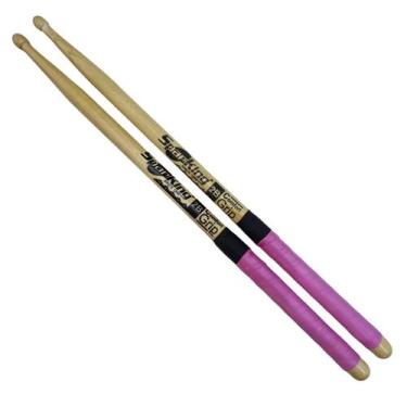 Imagem de Baqueta 2B Ponta Madeira Comfort Grip Rosa Spanking