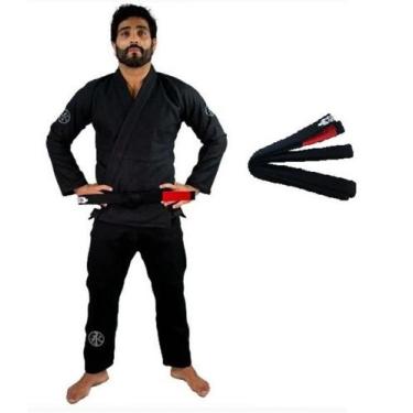 Imagem de Kimono Ultra Light 2.2 Jiu Jitsu Preto Com Faixa a Escolher  Keiko, Pr