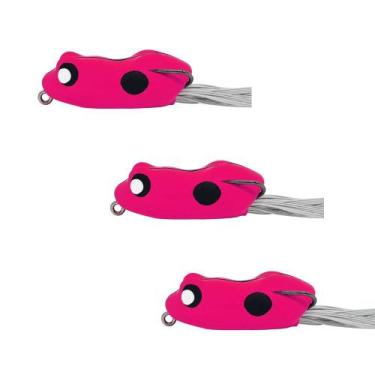 Imagem de Kit 03 Iscas Frog Matadeira Monster Z60 Sapinho P/ Traíra 11