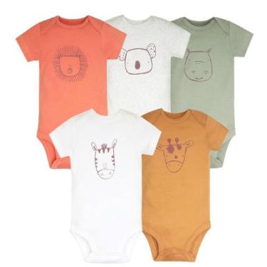 Imagem de Macacão de Algodão para Bebê (6-24 meses) - Conjunto de Body para Meni