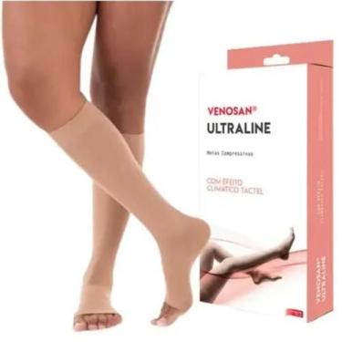 Imagem de Meia Ultraline 20-30 mmHg, 3/4 Cor Bege Venosan