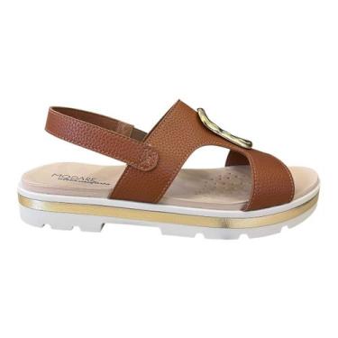 Imagem de Sandalia Feminino Modare Casual Ultraconforto Tiras Calce Fácil Detalh